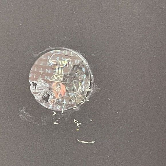 VTG 1996 Official Atlanta Olympics Games Coffee Mug Sports Gold Leaf Torch - Picture 6 of 6